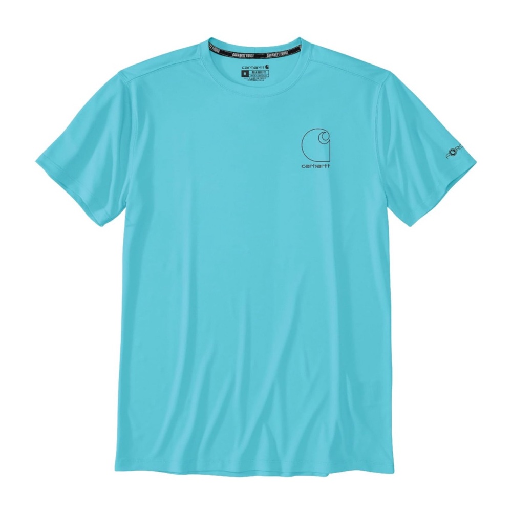 NWT Carhartt Men's Force Sun Defender Short Sleeve Shirt